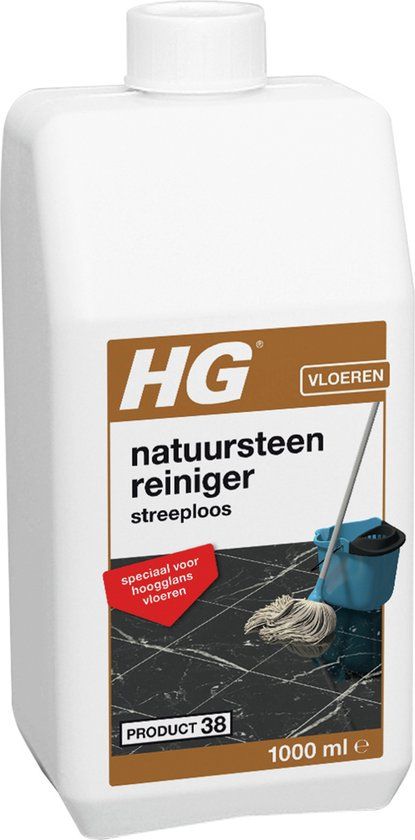 HG natuursteenreiniger streeploos 1L - Tegelreiniger
