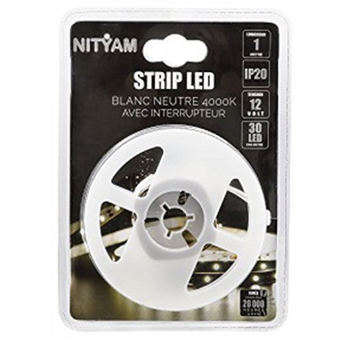 Nityam STL_1M_201 flexibele LED-band, 1 m, kunststof, 6 W