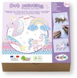 Aladine Schilderen Dot Painting Set - Unicorn Creatief Speelgoed