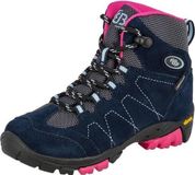 Brütting Bergen High Wandelschoen Meisjes Navy/Roze/Blauw Maat 28