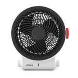 Ufesa Atlas Ventilator Elektrisch Verwarmingstoestel Zwart, Wit 2000 W