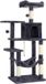 FEANDREA® Poteau griffoir - Poteau griffoir pour chats - Poteau pour chat - Arbre à chat - Meuble pour chat - Poteau à gratter - 143 CM - Noir