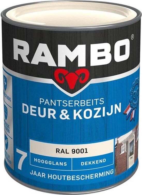 Rambo Pantserbeits Deur & Kozijn Hoogglans Dekkend - 8716242827306