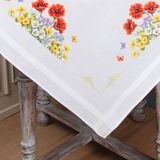 Vervaco Tafelkleed kit Wilde voorjaarsbloemen PN-0145162