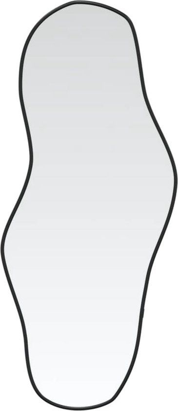 SensaHome Passpiegel Wandspiegel - Minimalistische Design Wandspiegel - Spiegel met Rand - Modern - Kleedkamer Spiegel - Shape - 50x160cm