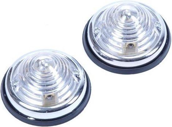 Huismerk realparts Positielamp 2 delig WIT
