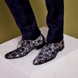 Lureaux Mystic Silver Blossom - Maat 41 - Heren - Veterschoenen