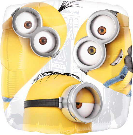 Amscan Folieballon - Minions - 45cm - 5 stuks