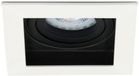 HOFTRONIC 6x Durham Vierkante LED Inbouwspot Wit GU10 Kantelbaar 5W 6400K