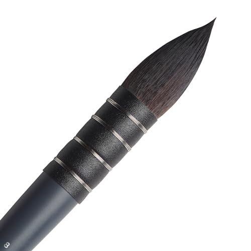 Winsor & Newton 5011508 Professionele synthetische aquarel penseel synthetische eekhoorn n°8