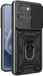 Techsuit Hoesje geschikt voor Motorola Moto G86 Power - Camshield Back Cover - Zwart