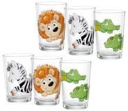 Ritzenhoff & Breker Kinderdrinkglazenset Happy Zoo, 6-delig