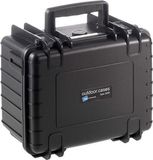 B&W International Type 2000 Outdoor Case incl. schuimstof - zwart