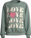 NAME IT Meisjes Sweater NKFVASACHA LS NREG SWEAT UNB Groen 134/140
