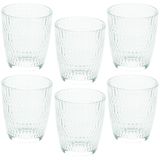 Tognana Porcellane Tognana Seoul waterglas Transparant 6 stuks 310 ml
