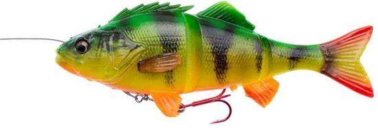 Savage Gear 4D Line Thru Perch SS Swimbait Firetiger 17cm 63g