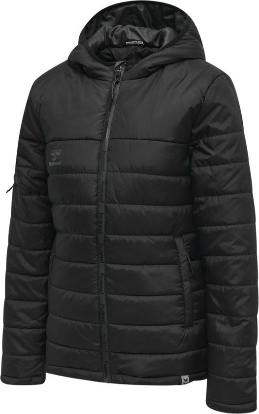 Hummel Hmlnorth Quilted Hood Jacket Woman Black