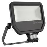 LEDVANCE LED Floodlight - 50W - Black - 4000K - with Sensor