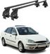 Menabo Barre de toit pour Ford Focus I, année 1998-2005, couleur : Noir