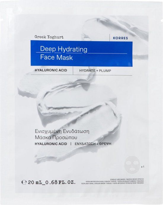 Korres Greek Yoghurt Deep Moisturizing Face Mask 1 Mask