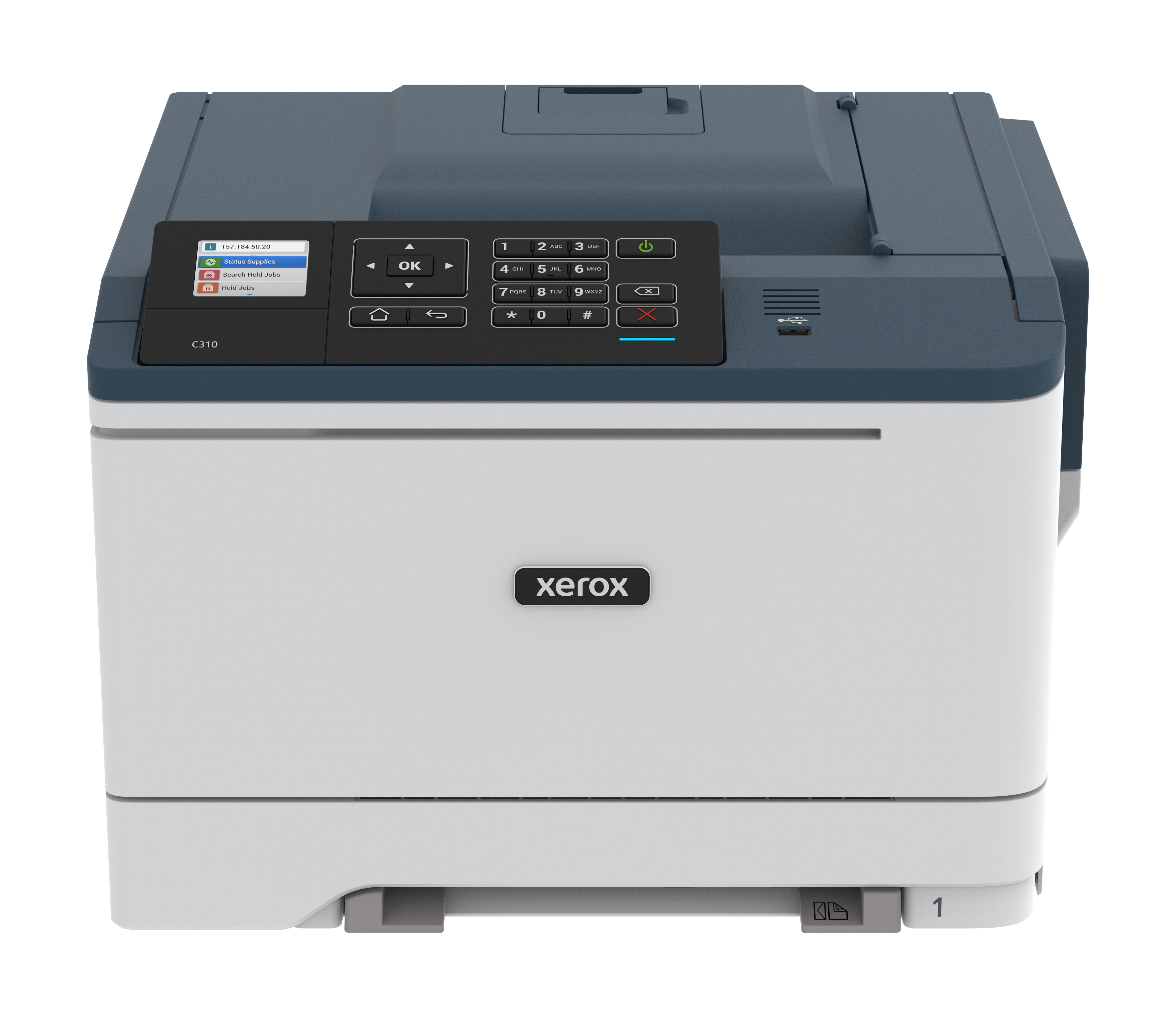 Xerox Xerox C310 A4 33 ppm draadloze dubbelzijdige printer PS3 PCL5e6/6 2 laden totaal 251 vel