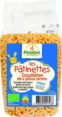 Primeal Hoorntjes Tarwe Quinoa Wortel 250g