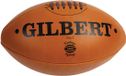 Gilbert Ballon de rugby Cuir Vintage Tan - Mini