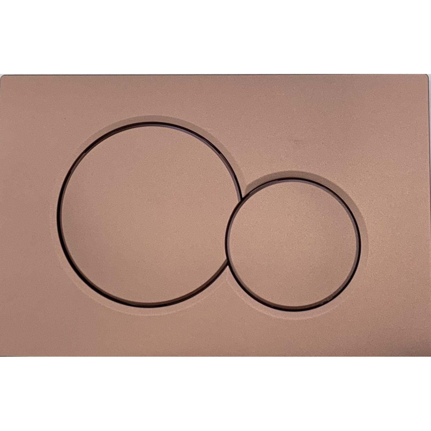 Geberit Sigma 01 Bedieningspaneel - Mat Koper - Frontbediening