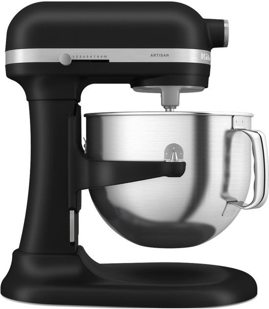 KitchenAid Artisan Standmixer - 6.6L - Matzwart