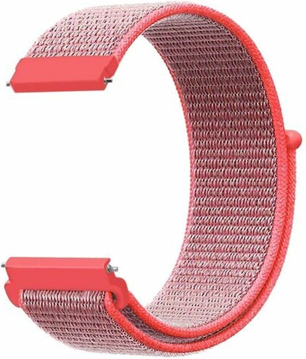 By Qubix Qubix Garmin Approach S12 / S40 / S42 - Sport Loop bandje - Roze
