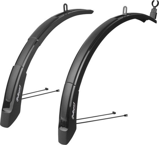POLISPORT MUDGUARD EXPANDER 65 CROSS 26"/29" - SET BLACK