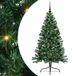 vidaXL Kunststof Voorverlichte Kerstboom met 150 LED Groen 150 cm PVC
