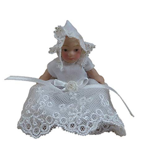 Melody Jane Puppenhaus-Zubehör – Eier Im Weidenkorb, Miniatur-Dekoration Für Puppenhäuser Im Maßstab 1:12