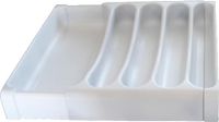 Camco 43503 Verstelbare Bestek Tray, Wit