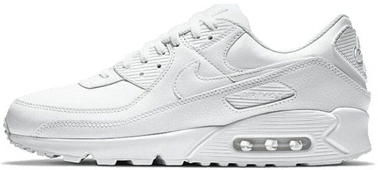 Nike Nike Air Max 90 Leather - Triple White - Sneakers Heren
