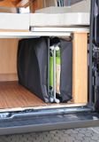 Hindermann camper opbergtas voor kampeermeubilair - Zwart, Softcase, 66 x 30 cm