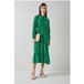 LK Bennett Bridget Monkey Robe Vert/crème