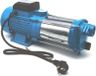 Pompe centrifuge - Pompe de jardin/jet - Puissance 2500 W - Débit 4000 litres par heure - Pression 11 bar - Pressostat - Pour irrigation - Bleu