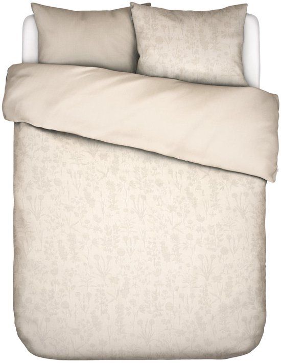 Essenza Maribel Dekbedovertrek Oatmeal - Tweepersoons – 200x200/220 cm