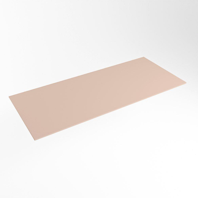 Mondiaz Mondiaz TOP 51 Topblad - 120x51x0.9cm - geschikt voor afdekplaat - Solid surface - Rosee XIM49888Rosee