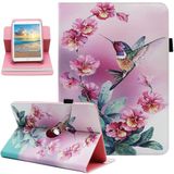 Universele Dluggs Universele 10-10.1 Inch Android Tablet Case, PU Lederen 360 Graden Roterende Multi-Hoek Bekijken Stand Case Cover voor 9.5-10.5 Inch Tablet, Vogel