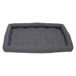 JACK AND VANILLA, Waterdichte matras voor dieren, optimaal comfort, modern design, gemakkelijk te onderhouden, afmetingen 119 x 73 cm, kleur: lichtgrijs, voor alle rassen