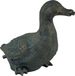 Ubbink Spuitfiguur Eend - Waterornament - Vijverdecoratie - Polyresin - Brons