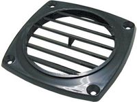 Lindemann Ventilatierooster kunststof - Zwart - ABS - Bootklimaatbeheersing