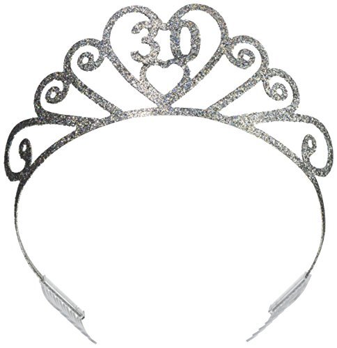 Beistle 60633-30 glinsterend metaal"30" tiara