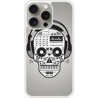 Apple iPhone 15 Versterkt Hard Hoesje - Skull Music