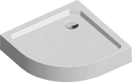Best Design SMC Douchebak Kwartrond 90x90x14cm - Wit - 4002140
