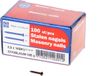 Hoenderdaal Fasteners Hoenderdaal Stalen nagel bolkop blauw 16 x 2.0mm