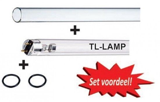 TMC UV-C TL lamp set 55 watt - vervangset uvc