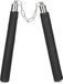 Funny Fashion Carnaval Ninja nunchaku vechtstokken verkleed accessoires - 25 cm - Voor bij een ninja pak/kostuum